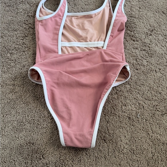 Lain Snow Light Pink One Piece Swimsuit - Picture 6 of 8